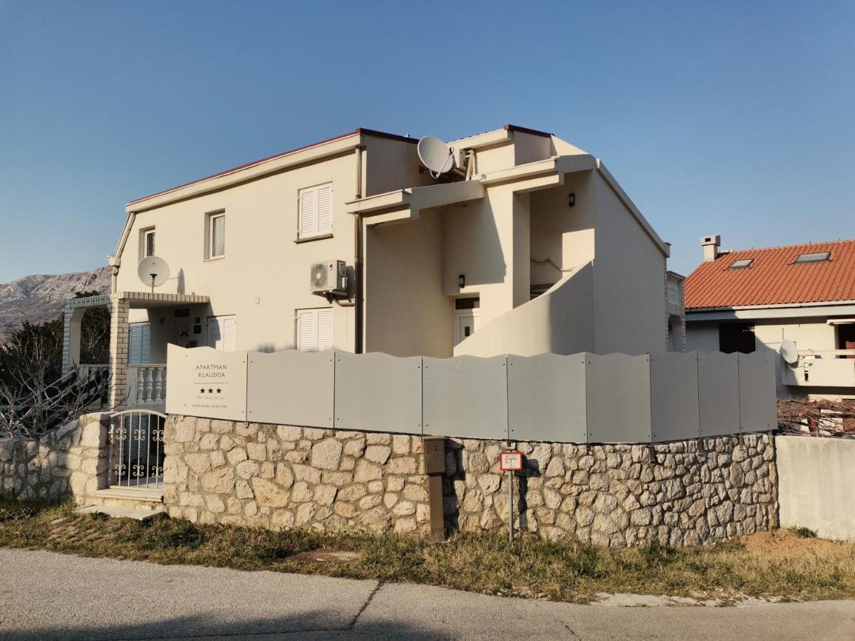Apartman Klaudija Baška Zewnętrze zdjęcie